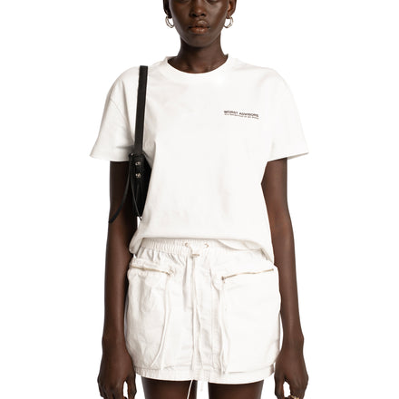 WORST ADVISORS SLOGAN WHITE CLASSIC TEE