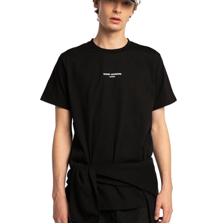 WORST ADVISORS LONDON BLACK TEE