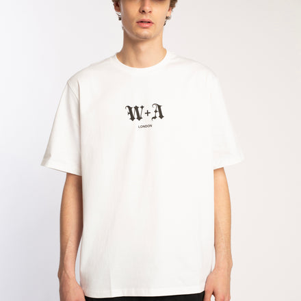 W+A LONDON WHITE TEE
