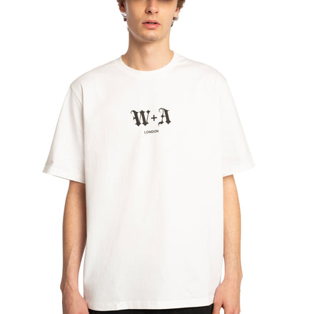 W+A LONDON WHITE TEE