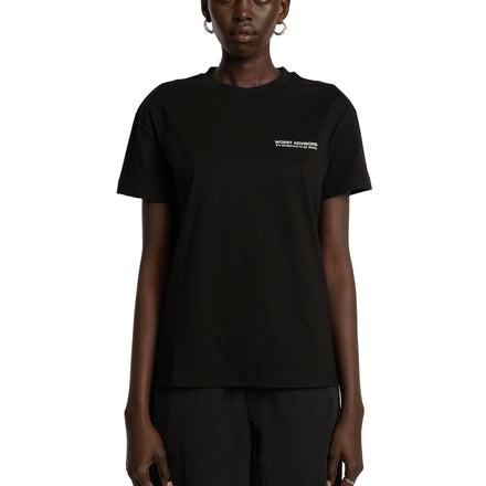 WORST ADVISORS SLOGAN  BLACK CLASSIC TEE